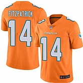 Nike Dolphins 14 Ryan Fitzpatrick Orange Vapor Untouchable Limited Jersey Dzhi,baseball caps,new era cap wholesale,wholesale hats
